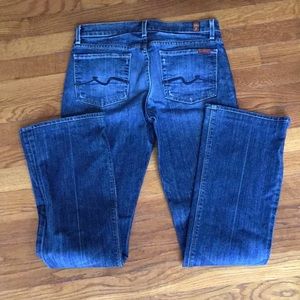 Vintage Seven for all Mankind bootcut jeans, 27